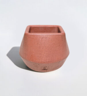 maceta de concreto terracota